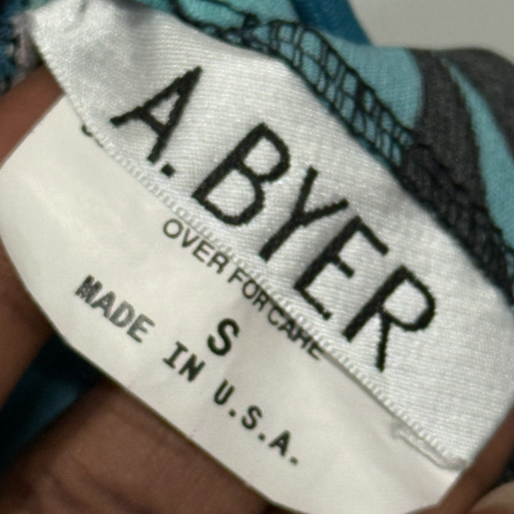 A. Byer Retro Graphic Mini Skirt – Size Small