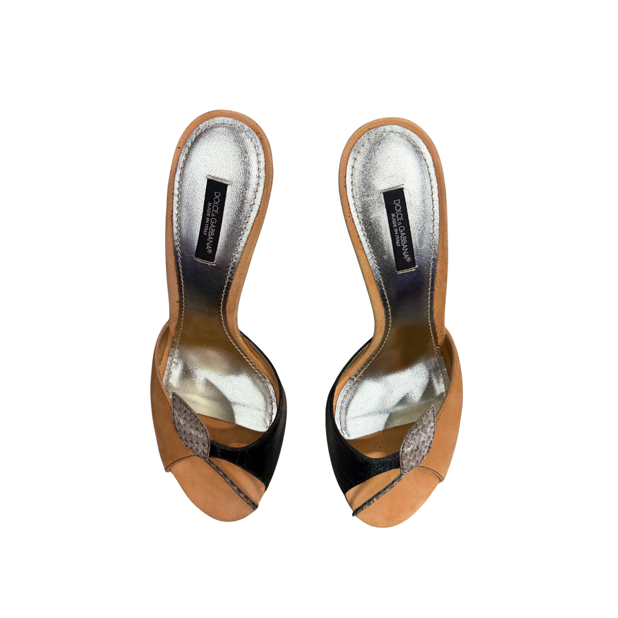 Dolce & Gabbana Slide Heels - 9.5