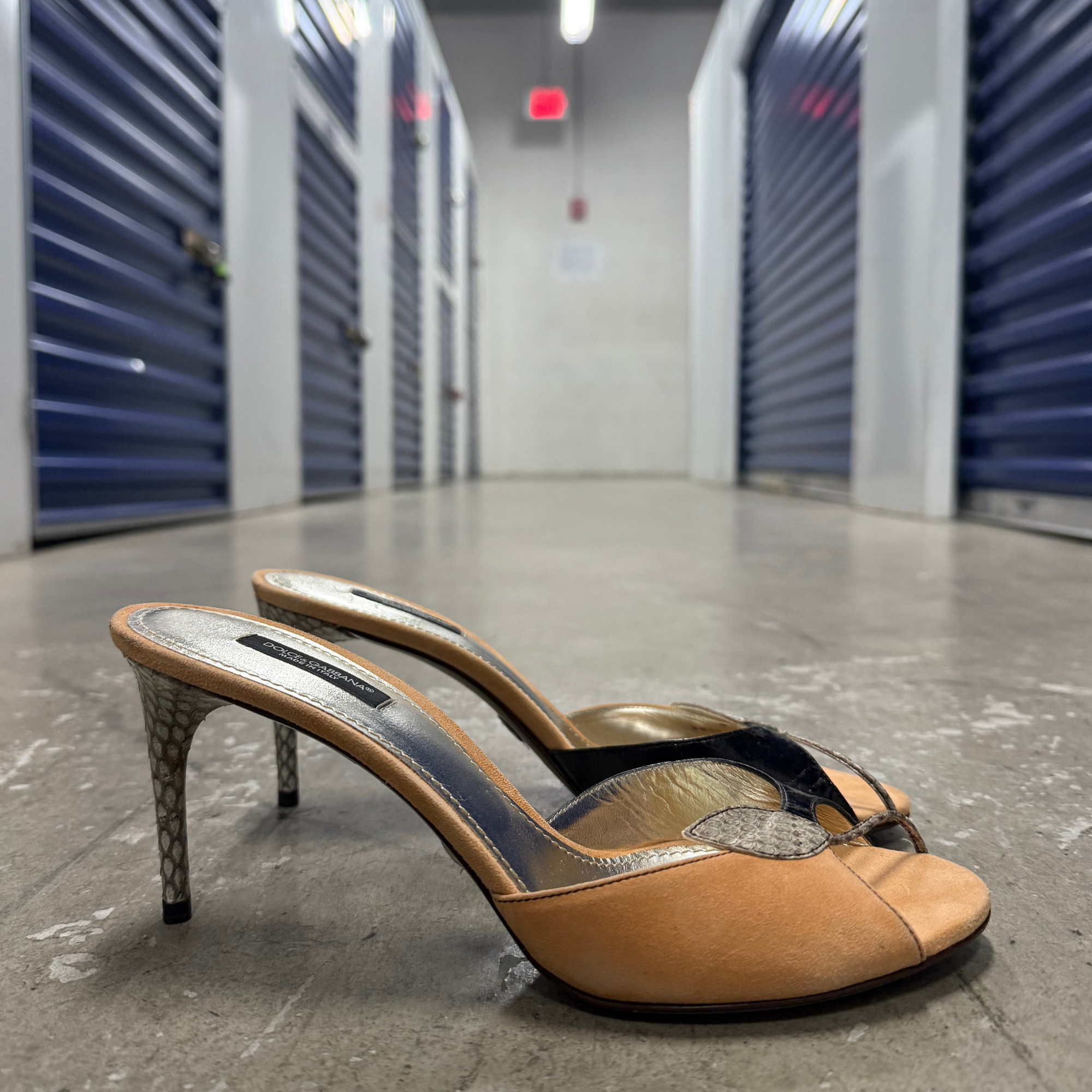 Dolce & Gabbana Slide Heels - 9.5